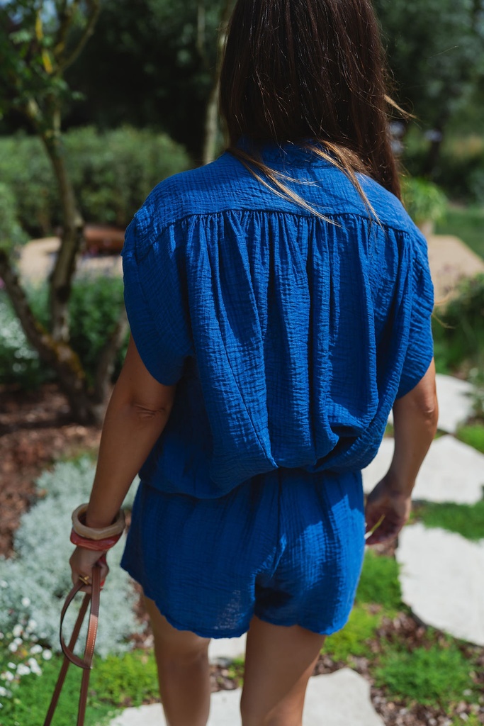 Blouse Emma Blue