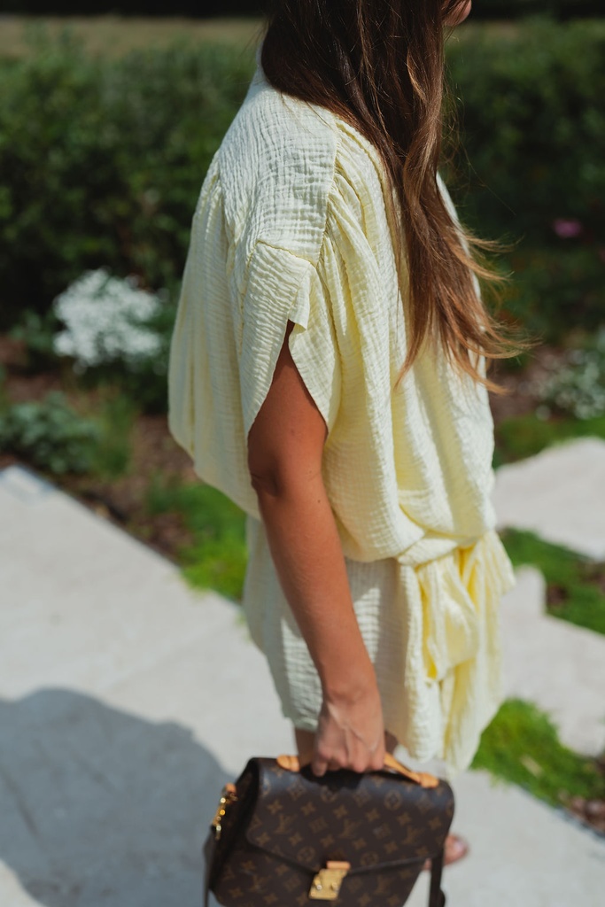 Blouse Emma Pastel Yellow