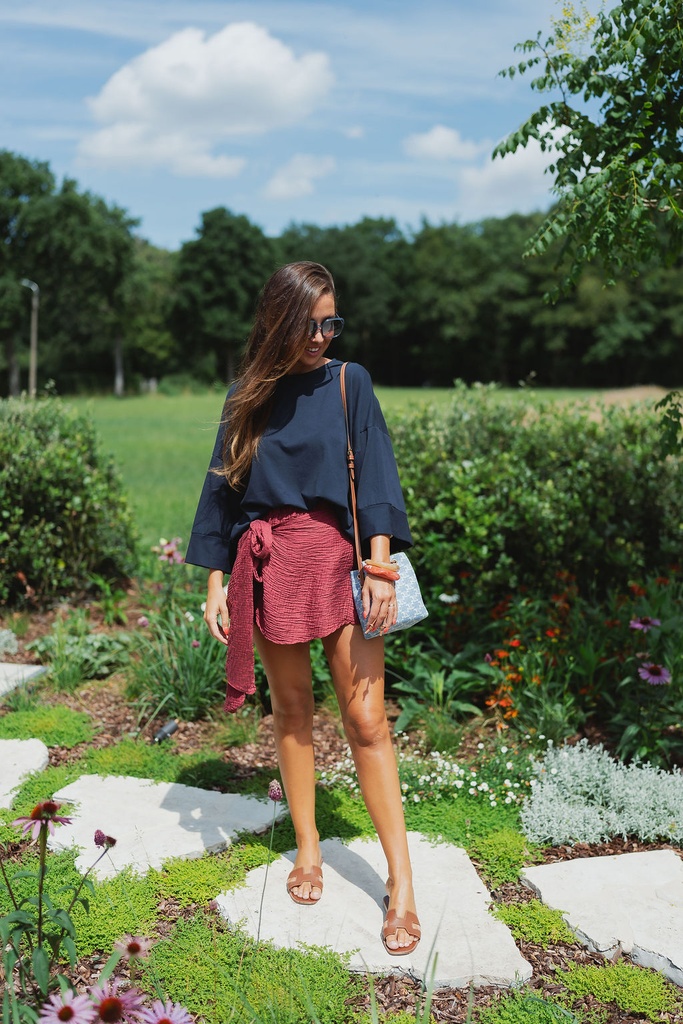 Skort Emma Burgundy