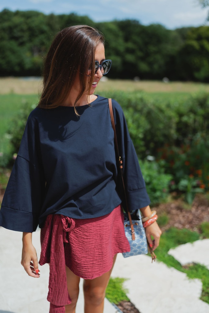 Skort Emma Burgundy
