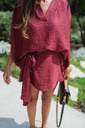 Skort Emma Burgundy