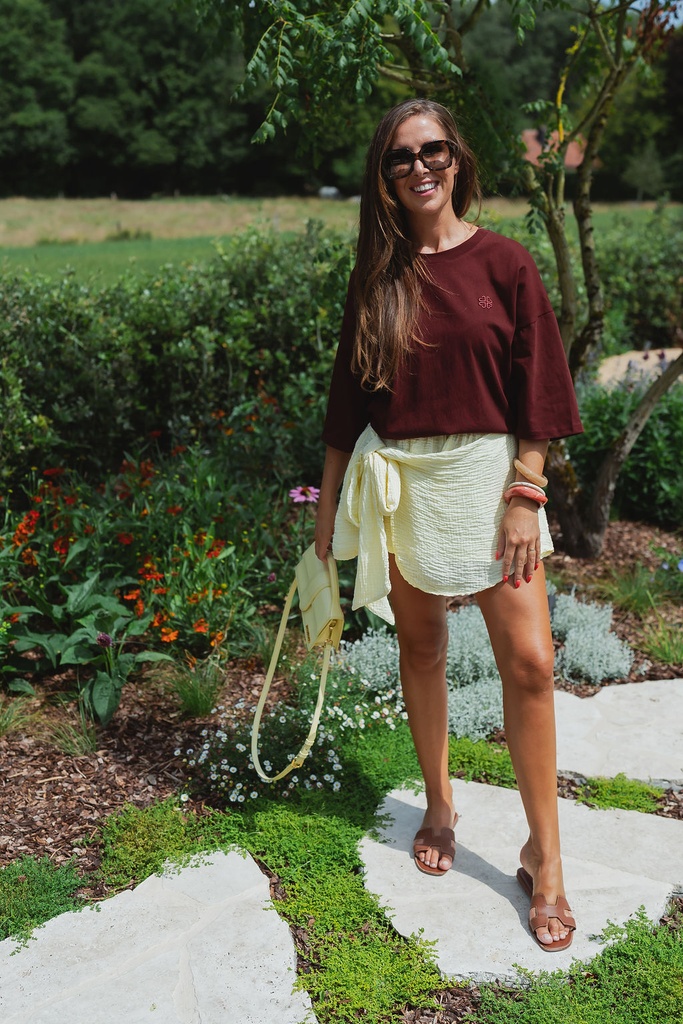 Skort Emma Pastel Yellow