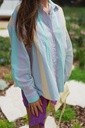 Striped Blouse Pastel
