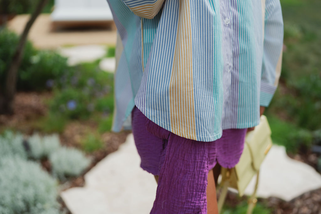 Striped Blouse Pastel