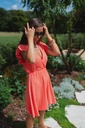 Short Coral dress