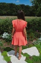 Short Coral dress
