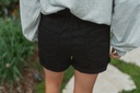 Denim Short Black