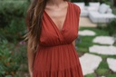 Maxi dress Terracotta