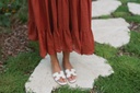 Maxi dress Terracotta