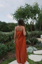 Maxi Strap Jumpsuit Terracotta