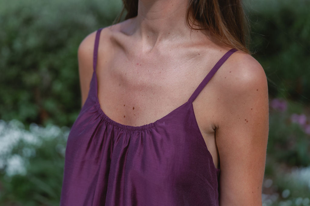 Mini dress burgundy