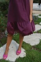 Mini dress burgundy