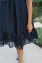 Mini dress marine