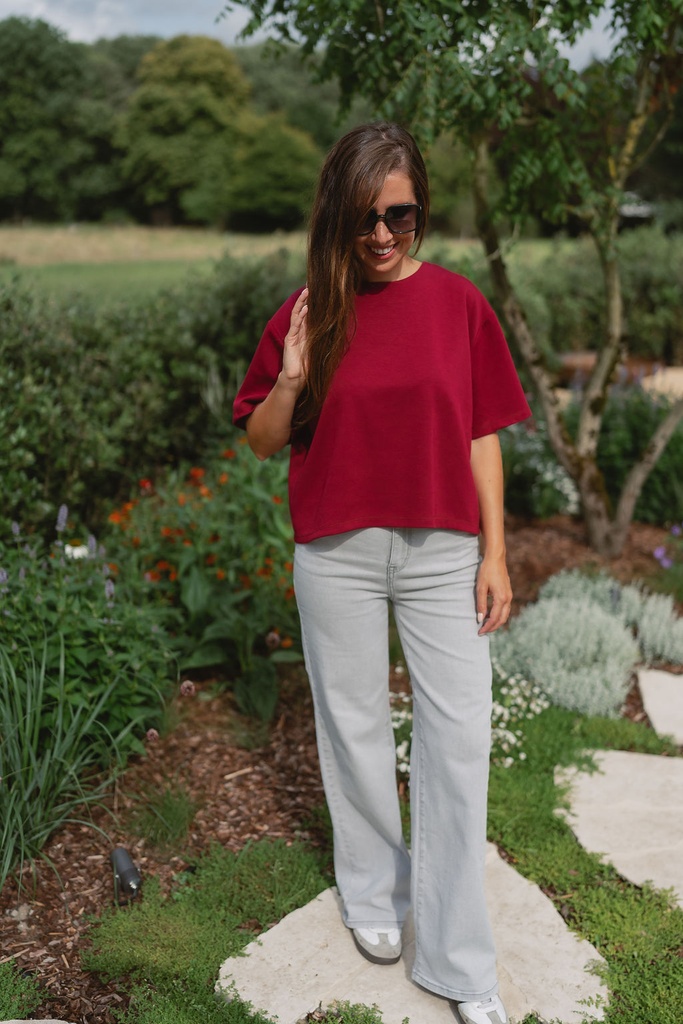 Shirt Ella Burgundy