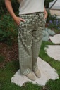 Vichy pants green