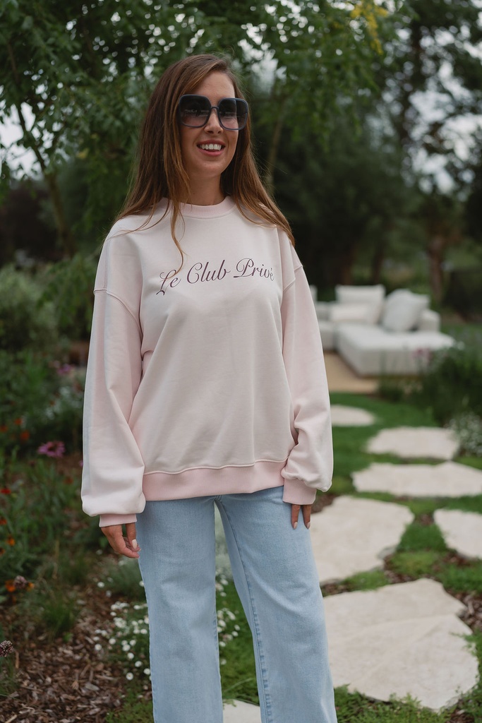Sweatshirt Le Club Pink