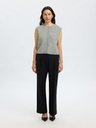 Lulu SL O-neck Vest Grey