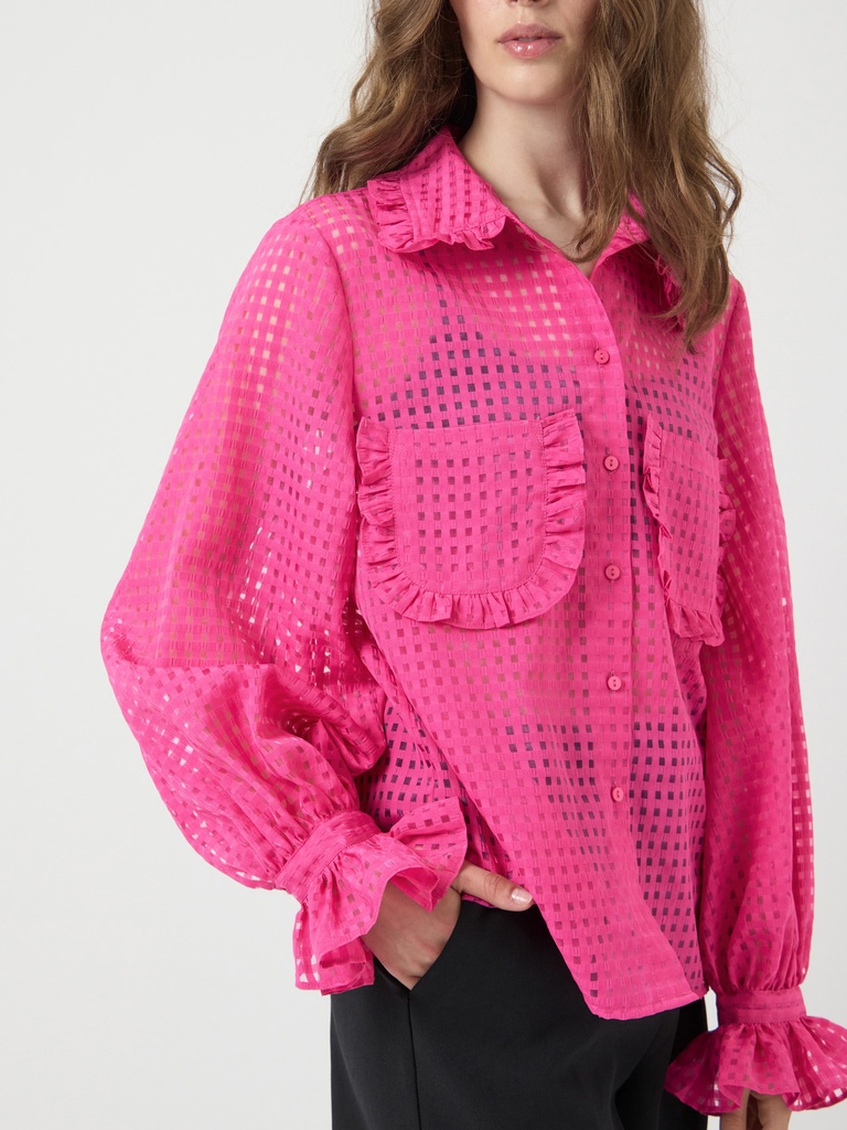 Feline Shirt Rose Violet