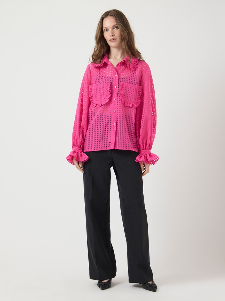 Feline Shirt Rose Violet