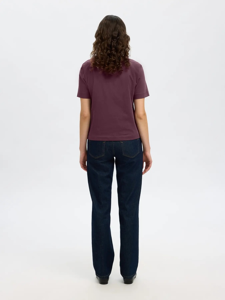 Essential Boxy Tee Fig