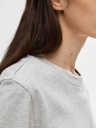 Essential Boxy Tee Light Grey