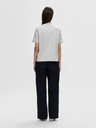 Essential Boxy Tee Light Grey
