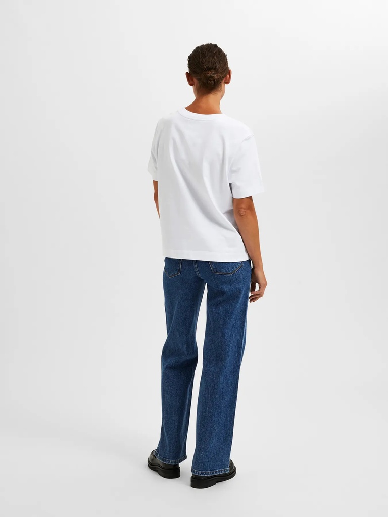 Essential Boxy Tee Bright White