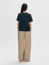 Essential Boxy Tee Dark Sapphire