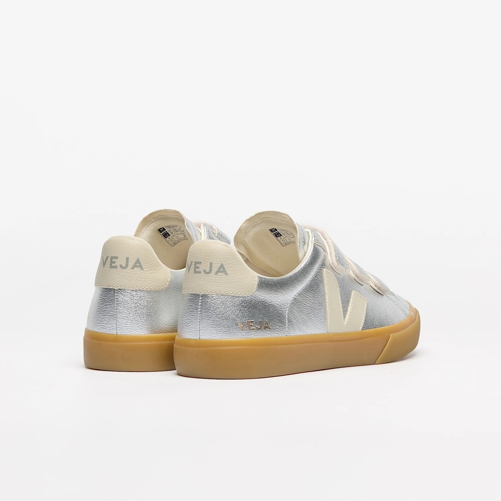 Veja Recife Leather Silver Pierre