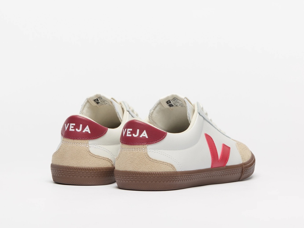 Veja Volley Leather White Pekin Bark