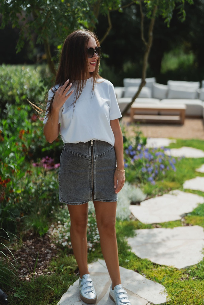 Essential Boxy Tee Bright White