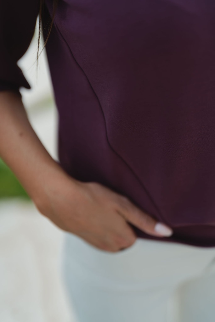 Tenny Sweat Top Fig