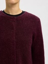 Lulu LS Knit Cardigan Fig
