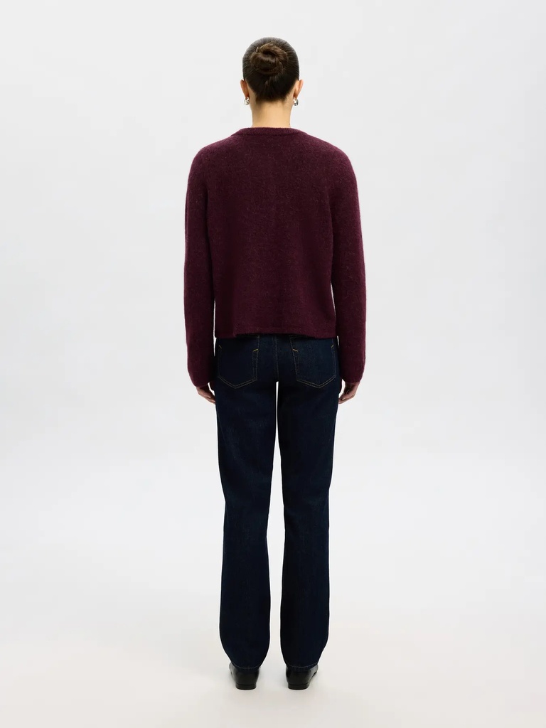 Lulu LS Knit Cardigan Fig