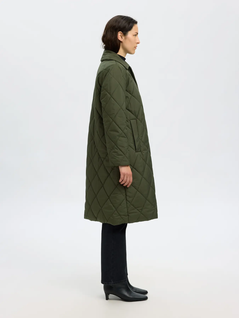 Quilted Coat Cilla Deep Depths