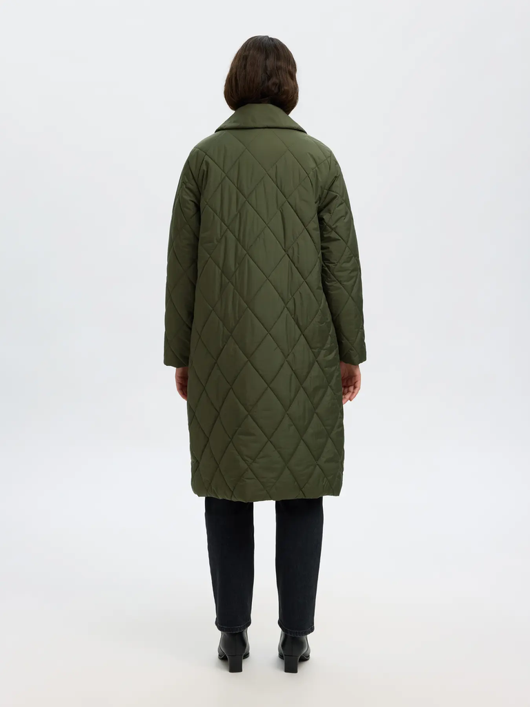 Quilted Coat Cilla Deep Depths