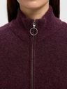 Zipper Cardigan Sia Ras Fig