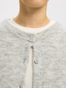 Knit Cardigan Lulu LS Light Grey