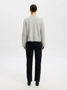 Knit Cardigan Lulu LS Light Grey