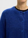 Knit Cardigan Lulu LS Dazzling Blue
