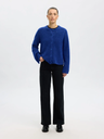 Knit Cardigan Lulu LS Dazzling Blue
