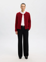 Knit Cardigan Lulu LS Red