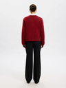 Knit Cardigan Lulu LS Red