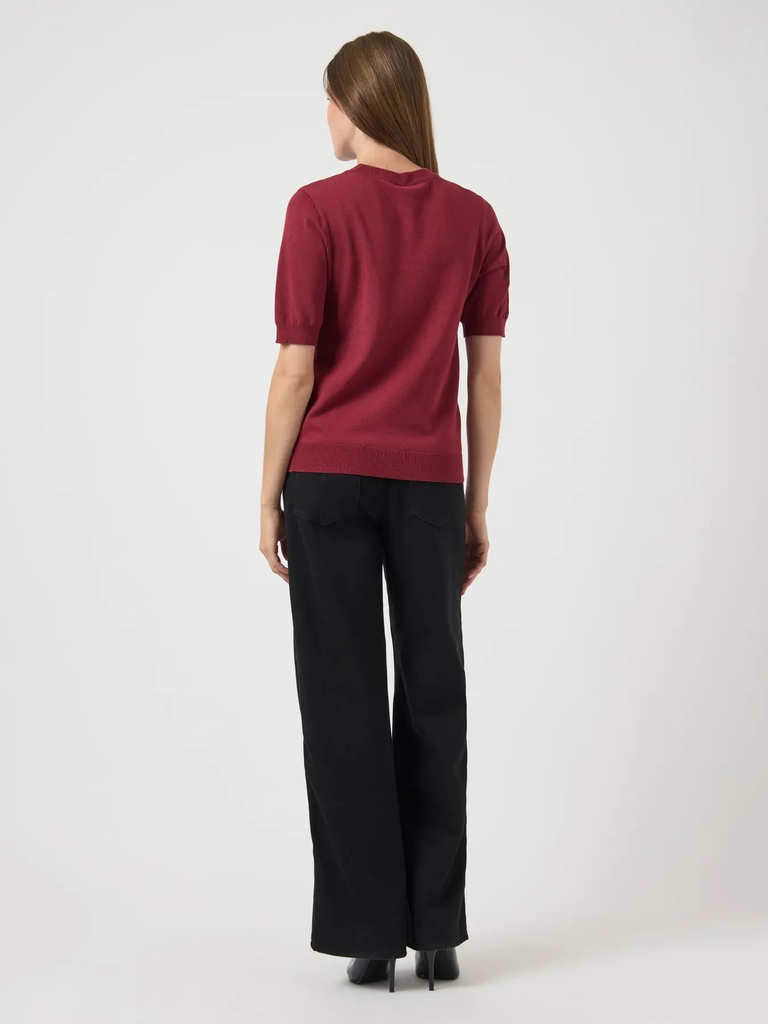 Knit Lena Tibetan Red