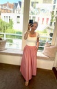 Long Skirt Louise Vieux Rose