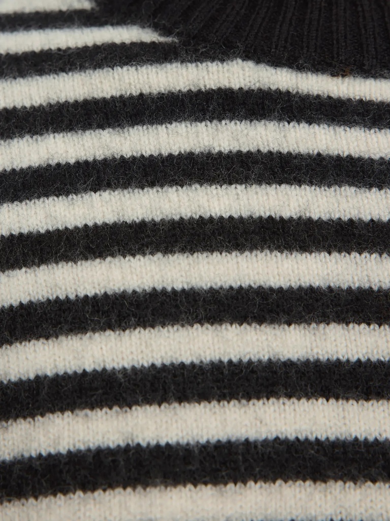 Knit Wool Ana Black Birch