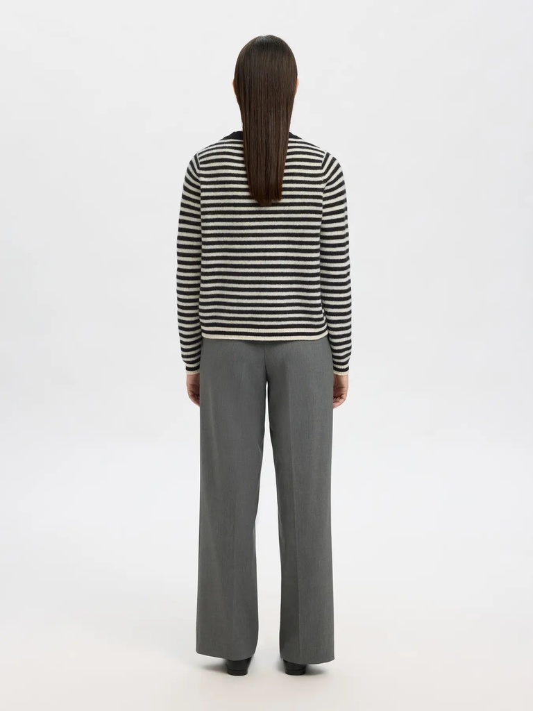 Knit Wool Ana Black Birch