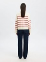 Knit Kamma Roll Neck Birch Red