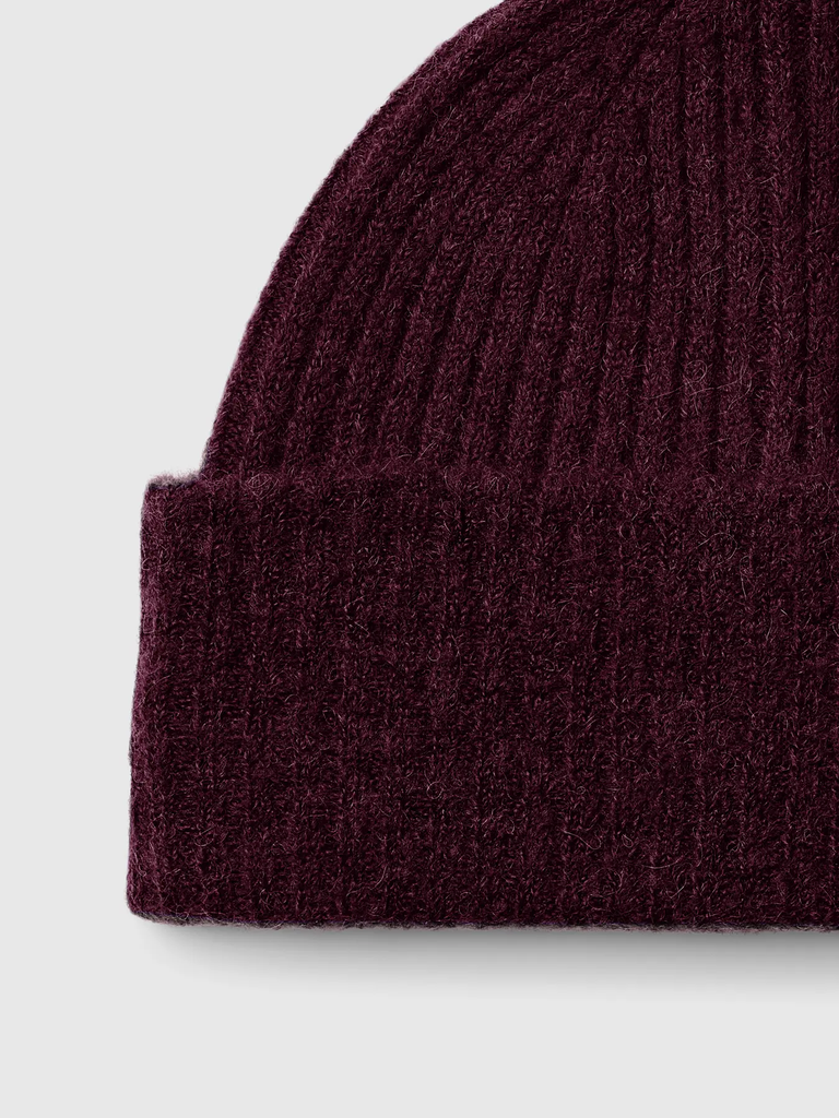 Beanie Lulu Wool Blend Fig
