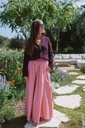 Long Skirt Louise Vieux Rose